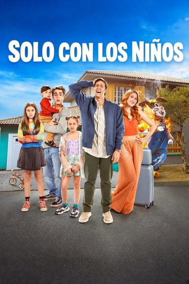 Solo con los niños