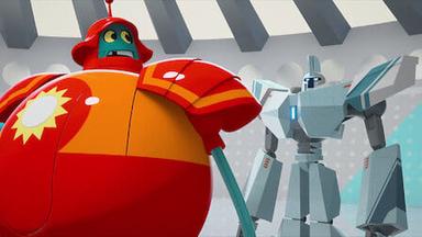 Hermanos robots supergigantes 1x2