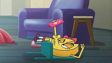 Boy Girl Dog Cat Mouse Cheese 1x6