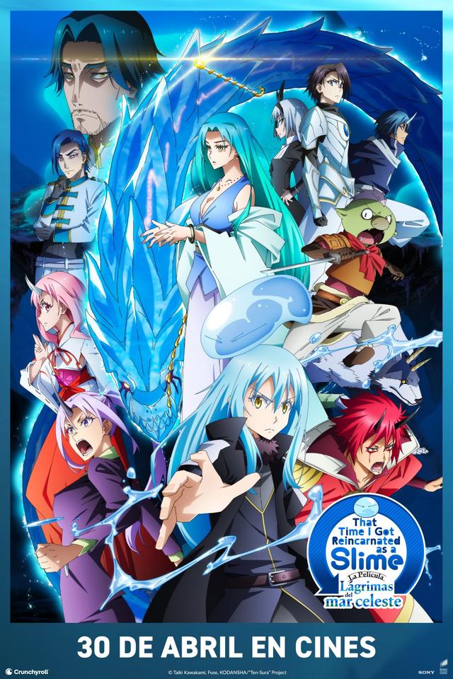 That Time I Got Reincarnated as a Slime. La película: Lágrimas del mar celeste